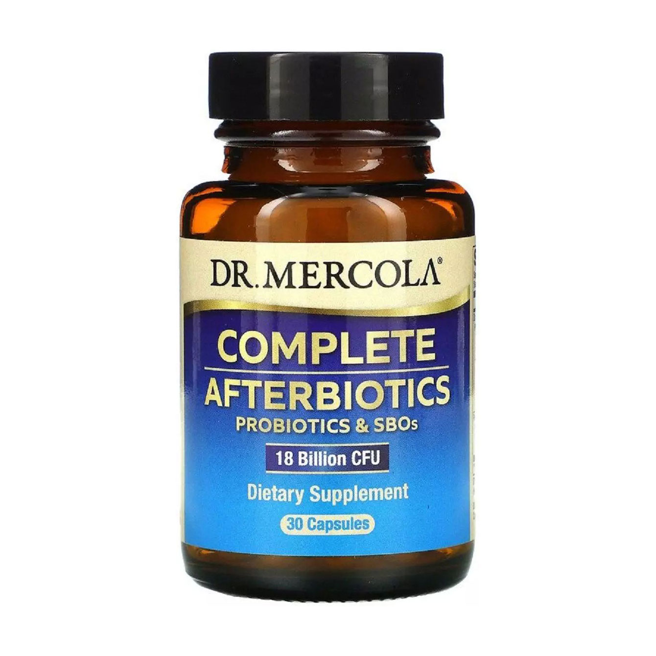 Комплексні афтербіотики Dr. Mercola Complete Afterbiotics 18 Billion CFU, 30 капсул